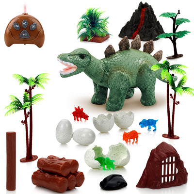 Dinosaur Plush, Remote Control Walking Dinosaur Toys - Seasonal Spectra