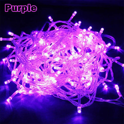 32FT Christmas Tree Fairy String Party Lights Xmax Waterproof Color Lamp - Seasonal Spectra