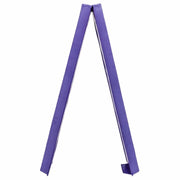 8 Feet Young Gymnasts Cheerleaders Training Folding Balance Beam Purple Plain Flannelette & Purple PVC