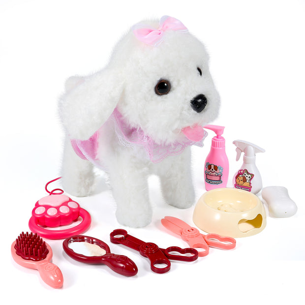 Spark Imagination with a Lifelike Walking, Barking, and Tail-Wagging Toy Pet - Seasonal Spectra