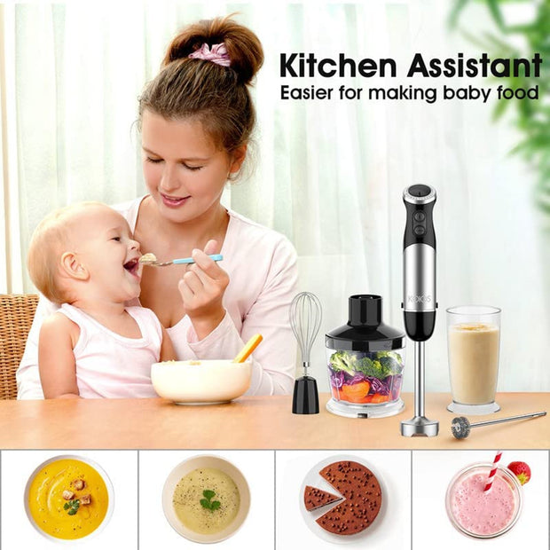 5 in 1 Multi-Purpose Immersion Hand Blender set - Seasonal Spectra