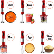 5 in 1 Multi-Purpose Immersion Hand Blender set - Seasonal Spectra