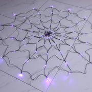 LED Spider Web Lights Halloween - Seasonal Spectra