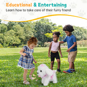 Spark Imagination with a Lifelike Walking, Barking, and Tail-Wagging Toy Pet - Seasonal Spectra