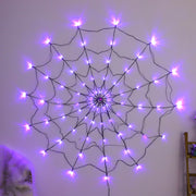 LED Spider Web Lights Halloween - Seasonal Spectra