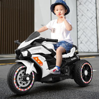 12V Battery Motorcycle, 3Wheel Motorbike Kids Rechargeable Ride On Car Electric Cars Motorcycles - Seasonal Spectra