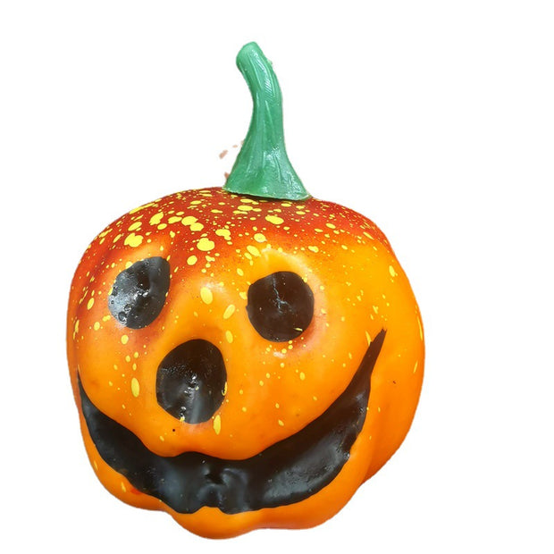 Simulation Pumpkin Smiley Face Decorations - Seasonal Spectra