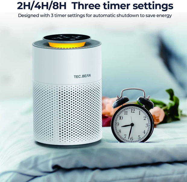 Air Purifiers for Bedroom with H13 True HEPA Air Filter - Seasonal Spectra