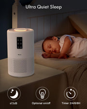 Air Purifiers for Home Large Room with Night Light up to 1076ft² - Seasonal Spectra