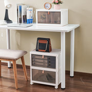 Folding Storage Cabinet with Lids and Wheels-3 layers - Seasonal Spectra