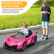 Lamborghini Poison Small Dual Drive 12V 4.5AH with 2.4G Remote Control Kids Sports Car, Electric Toy Car - Seasonal Spectra