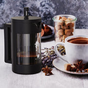 Mini French Press Coffee Maker 21oz , Small Camping French Coffee Press Glass 600ml - Seasonal Spectra