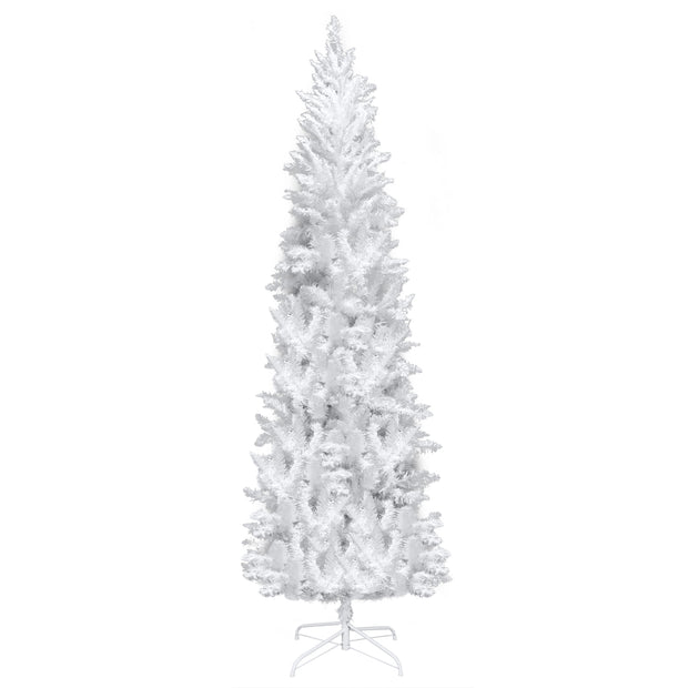 7.5ft Flocking Tied Light Christmas Tree - Seasonal Spectra