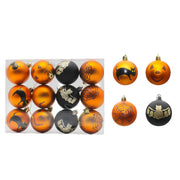 Halloween Decorations 6cm Painted Matte - Seasonal Spectra