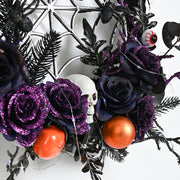 Spider Skull Vine Ring Artificial Flower Party - Seasonal Spectra