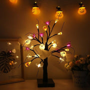 Festival Pumpkin Spider Ghost Tree Lights - Seasonal Spectra