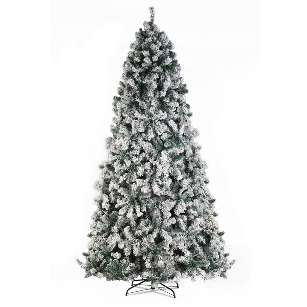 9ft 2094 Branch Automatic Tree Structure PVC Material Green Flocking 900 Lights Warm Color Four Colors 8 Modes With Remote Control Christmas Tree - Seasonal Spectra